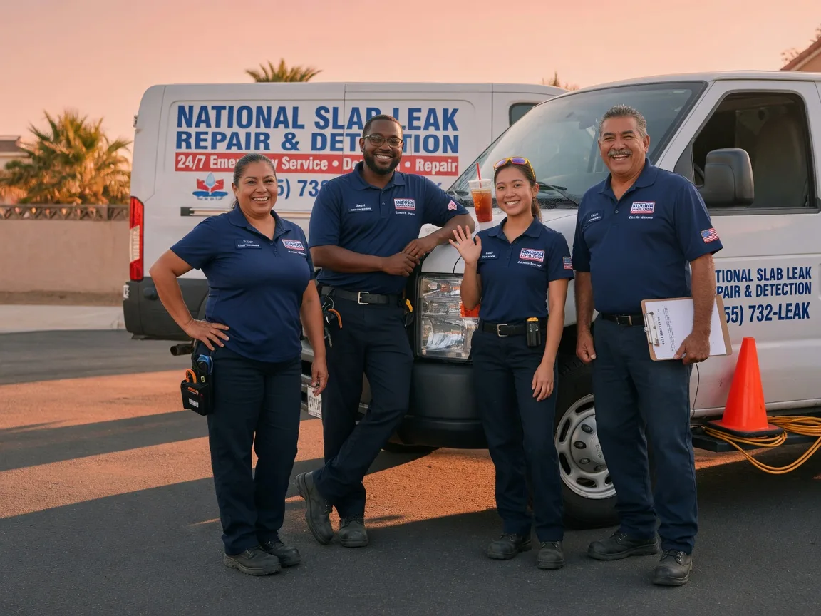 Slab Leak Detection company in Great Lakes, IL